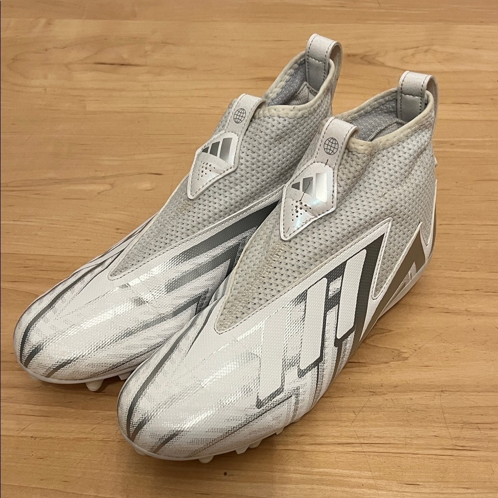 Adidas Men's White Freak Cleats